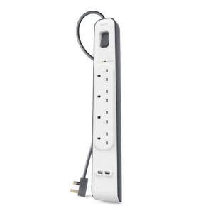 Belkin Surge Extension 4 Socket 2USB PORT (2M)
