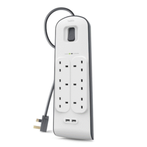 Belkin Surge Extension 6 Socket 2USB PORT (2M)