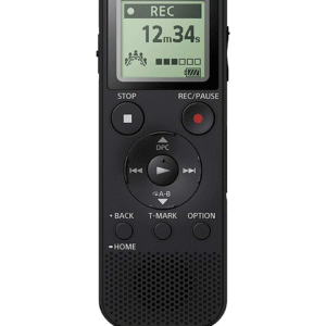 Sony ICD-PX470 Stereo Digital Voice Recorder With Built-In USB Voice Recorder, Black