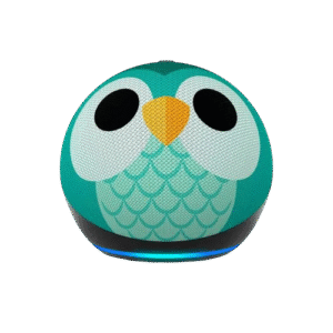 Echo Dot 5th Gen | Owl Design Kids Edition