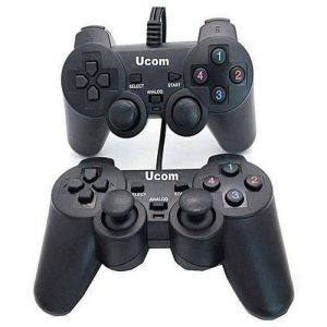 Double Wireless Game Pad – Black