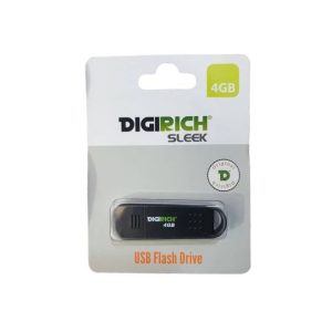 Digirich Sleek Flash Drive 4Gb?Black