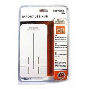 10 Ports Usb Hub Support 1Tb