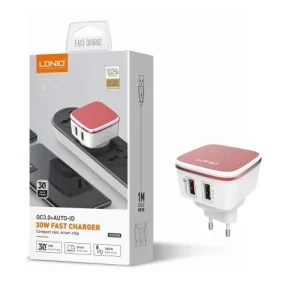 Ldnio A2405q  2 Ports Iphone 30w Fast Charger