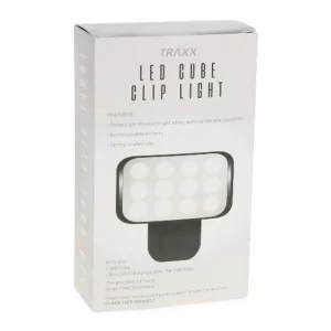 BT-13 Led Cube Light With Clip