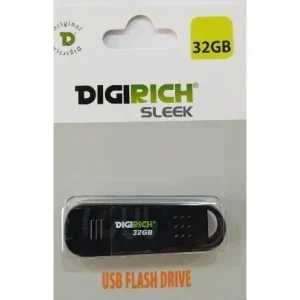 Digirich Sleek Flash Drive 32Gb?Black