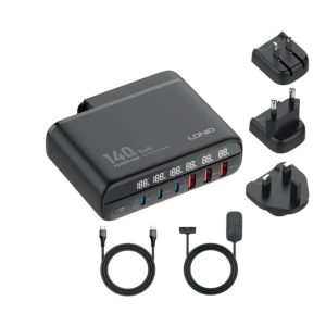Ldnio A6140C 140W GaN Fast Desktop 6-Ports Charger