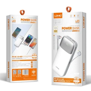 Ldnio PQ20 20000mah PD 20W Power Bank