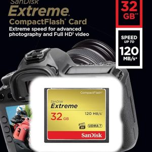SanDisk Extreme CompactFlash Card  32GB?120mb/s
