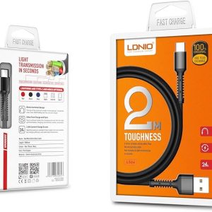 Ldnio Ls64 Usb C 2m Data Cable Charger