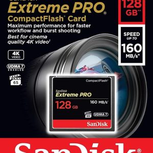 SanDisk Extreme Pro CompactFlash Card 128Gb?160mb/s