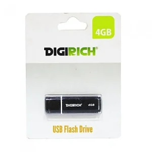 Digirich V-Cut Flash Drive 4gb?Black