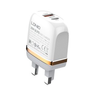 LDNIO A2316C 20W Usb-A to Usb-C PD+QC3.0 Charger