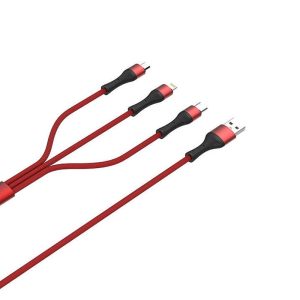 Ldnio LC93 3 in 1 3.4A  Fast Charging Cable 1.2m Cable