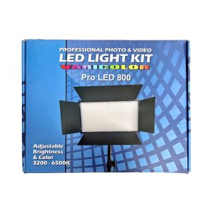 Rechargeable Photo & Video Led-Light kit Pro Led 800