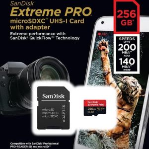 Sandisk Extreme Pro MicroSD 256gb 200mb/s