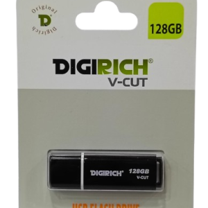 Digirich V-Cut Flash Drive 128gb Black