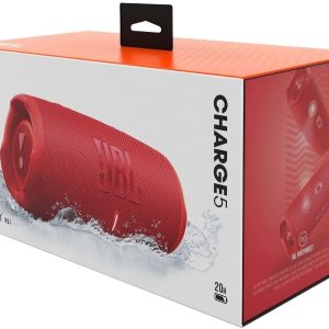 JBL Charge 5 Portable Bluetooth Speaker – Red