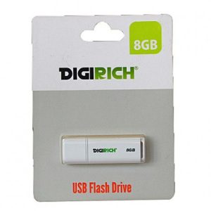Digirich V-Cut Flash Drive 8gb?White