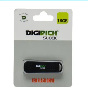 Digirich Sleek Flash Drive 16Gb Black