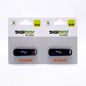 Digirich Sleek Flash Drive 8Gb Black