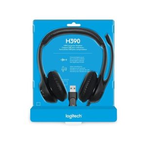 Logitech H390 USB Headset with Noise-Canceling?Mic