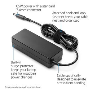 Hp 18.5V 65w Laptop Charger Big Pin Org.