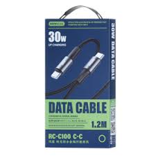 Remax RC-C100 UsbC – C 1.2m Data Cable 30w