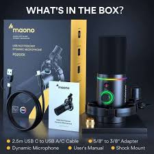 Maono PD200XS Usb/XLR RGB