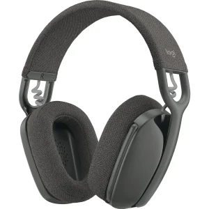 Logitech Zone Vibe 100 Wireless Headset With Noise Cancelling Mic- Black
