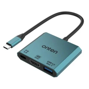 Onten Otn-Uc301 3 in 1 Usb-C to Hdmi Adapter 18gb/s 4K
